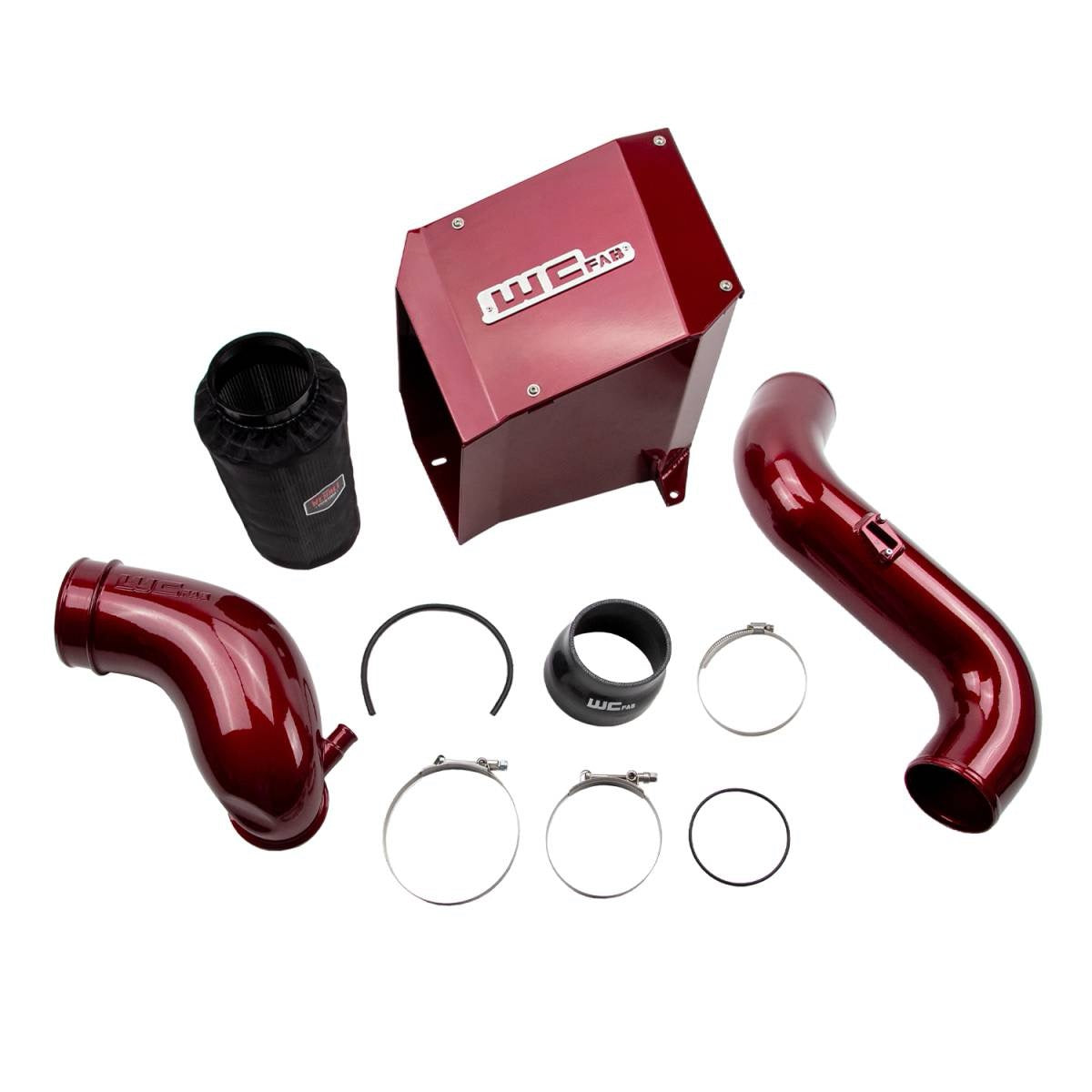 2007.5-2010 LMM DURAMAX 4" INTAKE KIT WITH AIR BOX STAGE 2