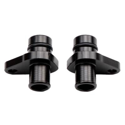 2004.5-2010 LLY/LBZ/LMM DURAMAX BILLET CRANKCASE VENT (PCV) FITTING KIT, BLACK ANODIZED