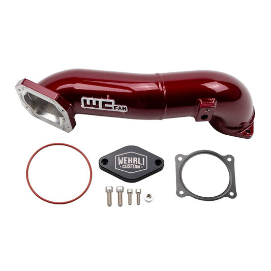 2011-2016 LML DURAMAX PASSENGER SIDE UPPER CROSSOVER INTERCOOLER PIPE KIT
