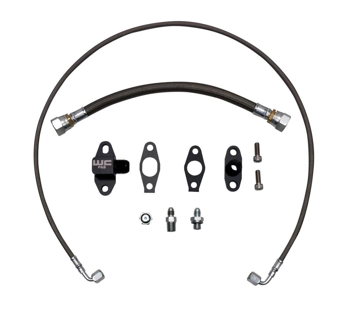 LB7/LLY/LBZ/LMM/LML DURAMAX S400 SINGLE TURBO OIL LINE KIT