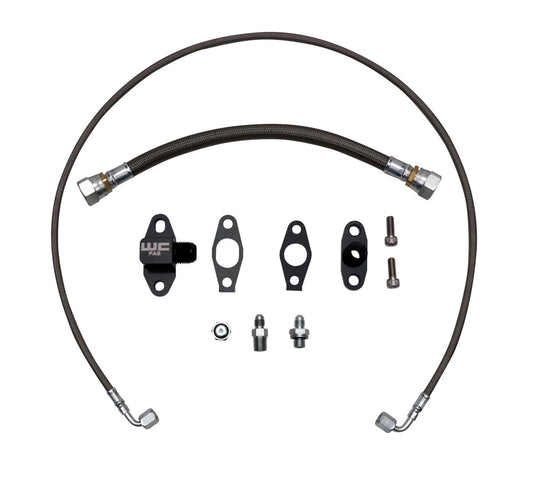 LLY/LBZ/LMM/LML DURAMAX S300 SINGLE TURBO OIL LINE KIT