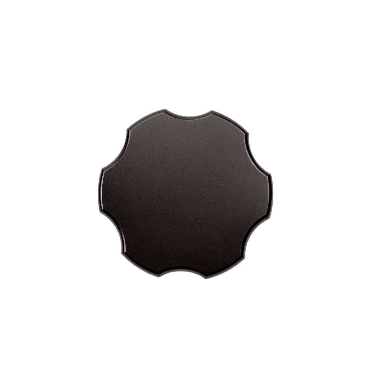 BILLET ALUMINUM COOLANT TANK CAP, BLACK ANODIZED