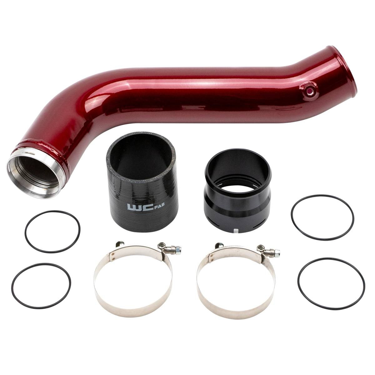 2020-2024 L5P DURAMAX 3.5" PASSENGER (COLD) SIDE INTERCOOLER PIPE KIT